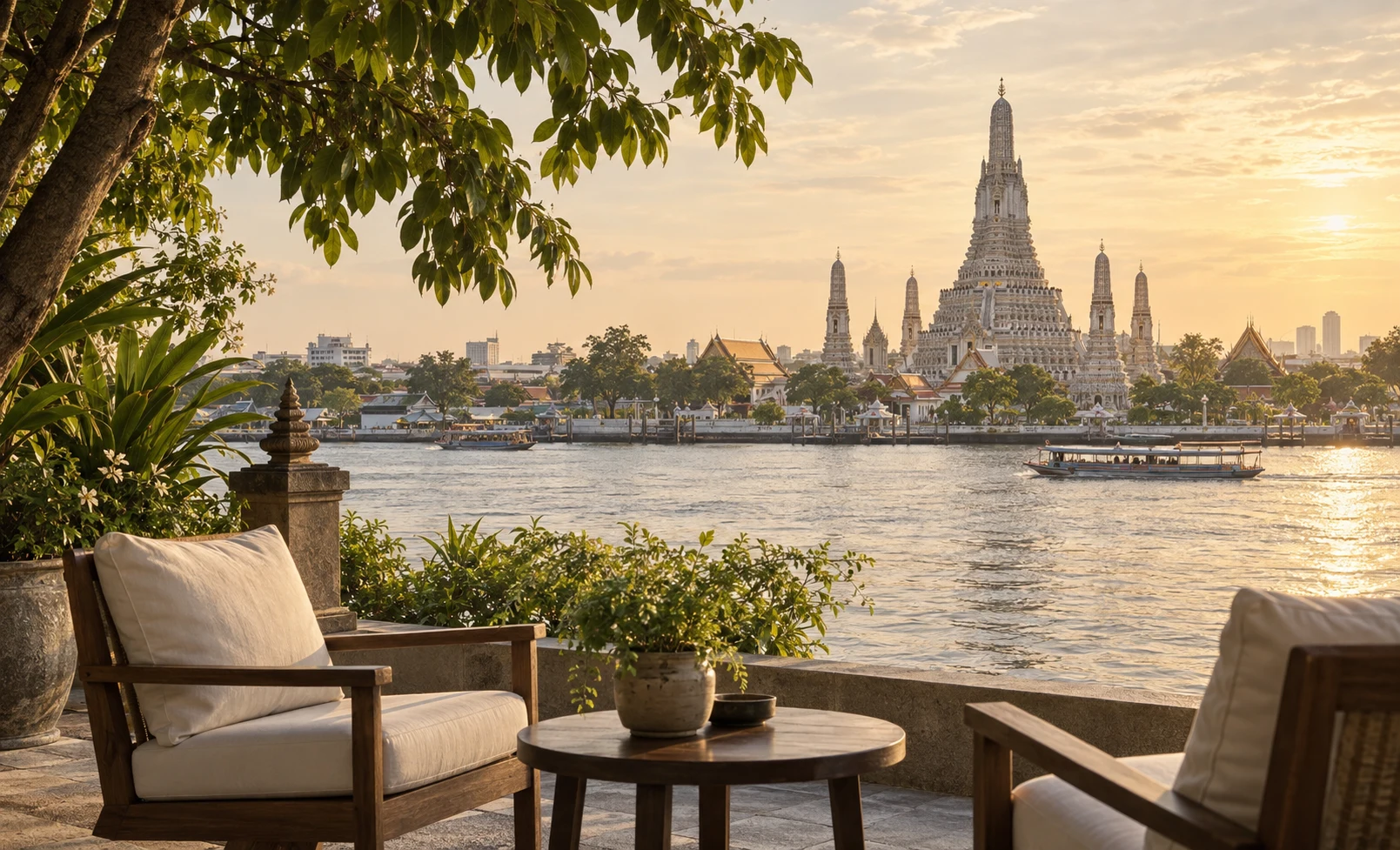 Bangkok riverside