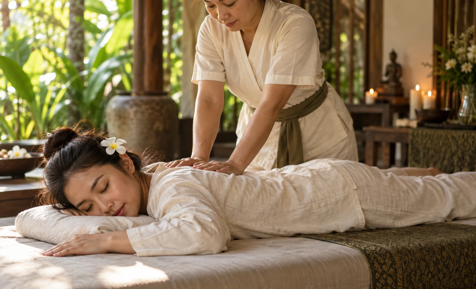 Traditional Thai massage